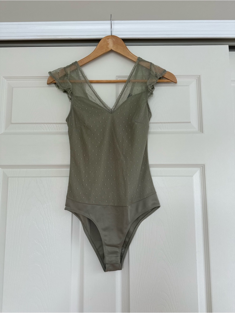 Green Sheer Bodysuit